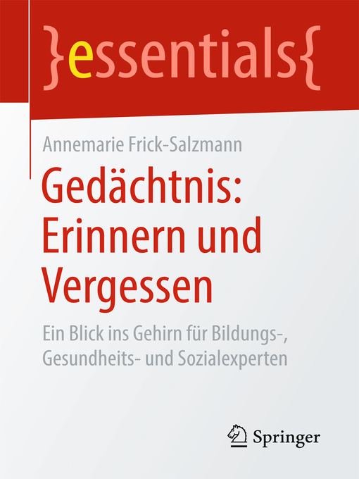 Title details for Gedächtnis by Annemarie Frick-Salzmann - Available